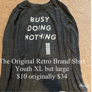Busy Doing Nothing Shirt
